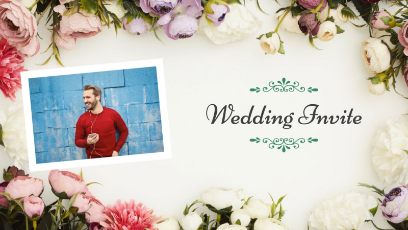 Convites de casamento virtual edite grátis online 